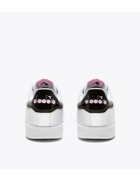 Diadora Game GS Mädchenschuhe - Weiß/Rosa