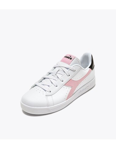 Scarpe Ragazza Diadora Game GS - Bianco/Rosa