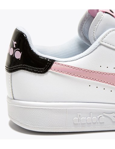 Diadora Game GS Girls Shoes - White/Pink