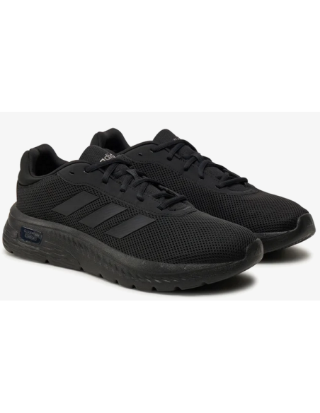 Chaussures de course Adidas Cloudfoam Comfy pour hommes - Noir