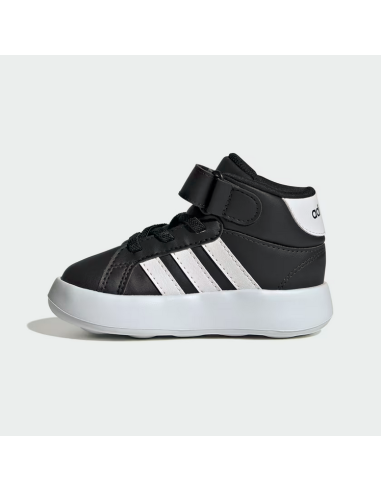 Zapatillas Adidas Grand Court Mid - Negro/Blanco