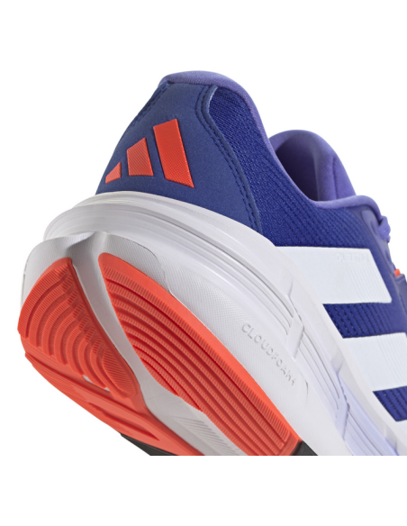Chaussures de course Adidas Questar 3 M pour hommes - Bleu clair/Blanc