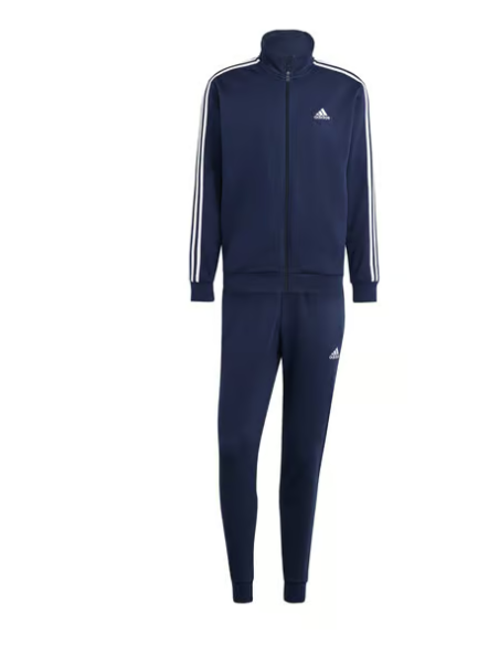 Tuta Uomo Adidas 3 Stripes - Blu