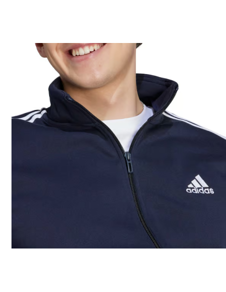 Adidas 3 Stripes Men's Tracksuit - Blue