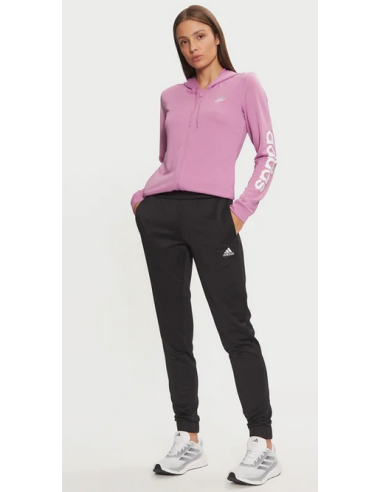 Adidas Linear Women's Tracksuit - Purple/Black