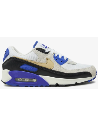 Nike Air Max 90 Khaki Racer Men's Shoes - White/Blue