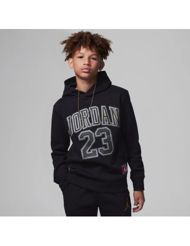 Felpa Ragazzo Jordan HBR Hoodie - Nero