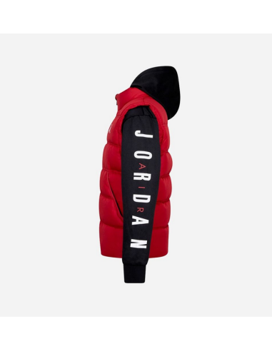 Giubbotto Ragazzo Jordan 2 Fer - Rosso/Nero