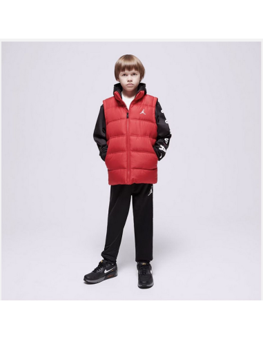 Jordan 2 Fer Jungenjacke – Rot/Schwarz