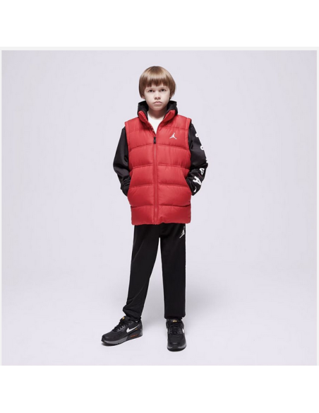 Giubbotto Ragazzo Jordan 2 Fer - Rosso/Nero