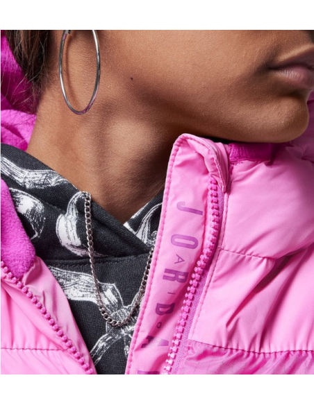 Veste Jordan Essential Midweight pour Filles - Fuchsia