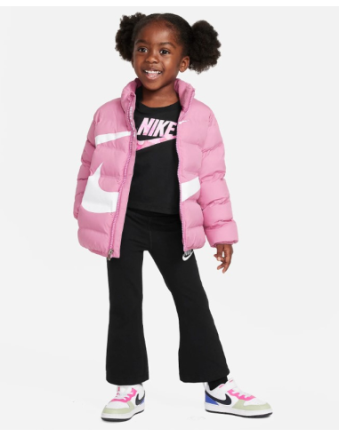 Giubbotto Bambina Nike Swoosh Debossed - Rosa
