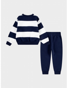 Survêtement Nike Stripe Relax Enfant - Bleu/Blanc 2