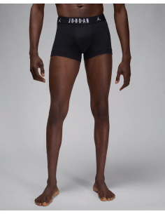 Drei Jordan Flight Boxershorts – Schwarz