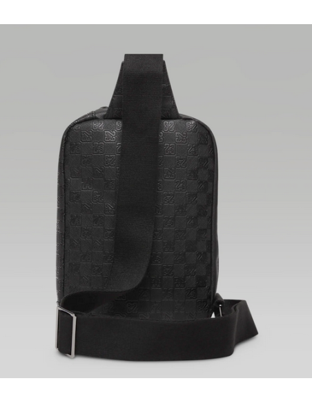 Bolso unisex Jordan con monograma - Negro