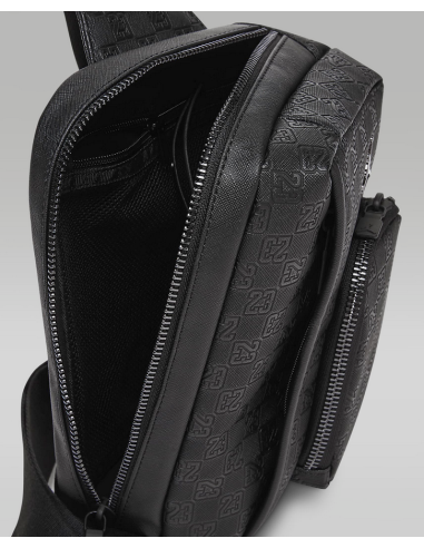 Borsello Unisex Jordan Monogram - Nero