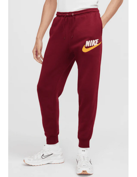 Pantalón Hombre Nike M Nk Club Bb Jogger Chnl Ftra - Burdeos
