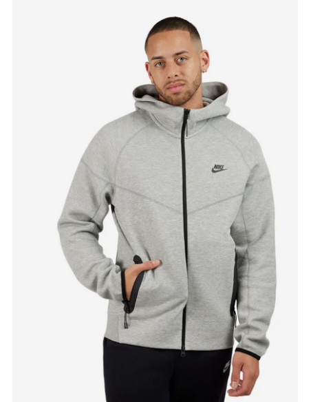Sweat-shirt Nike Tech Fleece pour Homme - Gris