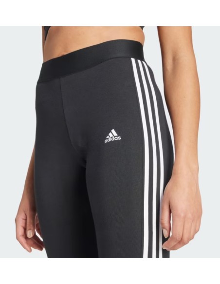 Leggings Donna Adidas 3 Stripe Essentials - Nero