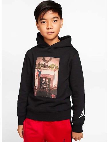 Jordan Christams Boys Sweatshirt - Black