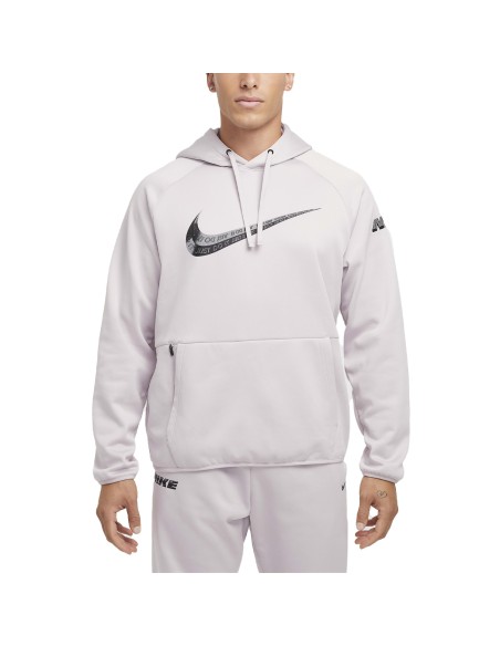 Felpa Uomo Nike Therma-FIT Pro - Beige