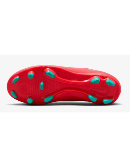 Nike Jr Vapor 16 Club FG/MG Jungen-Fußballschuhe - Rot