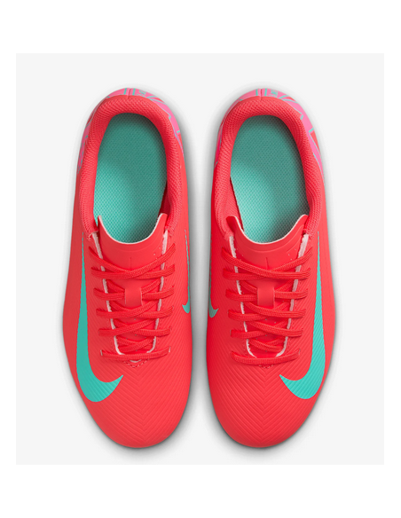Chaussures de football Nike Jr Vapor 16 Club FG/MG pour garçons - Rouge