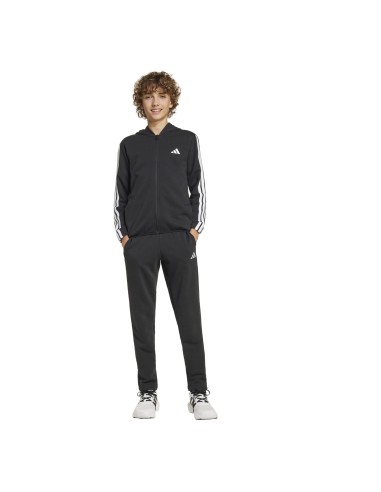 Adidas Essentials Boys Tracksuit - Black