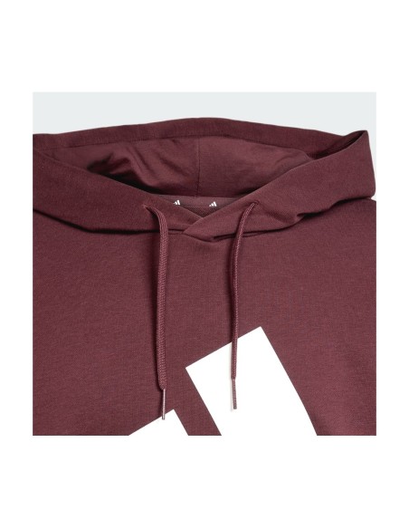Sudadera Adidas Essentials Big Logo French Terry para hombre - Burdeos