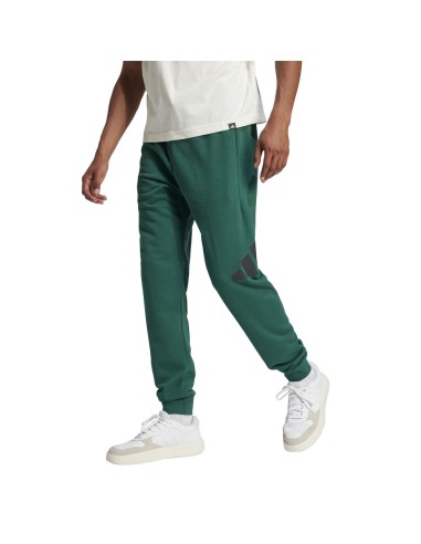 Adidas Essentials Big Logo French Terry Men's Pants - Green