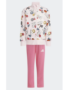 Tuta bambina Adidas Seasonal Essentials - Rosa