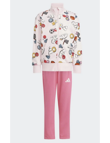 Adidas Seasonal Essentials Girls Tracksuit - Pink