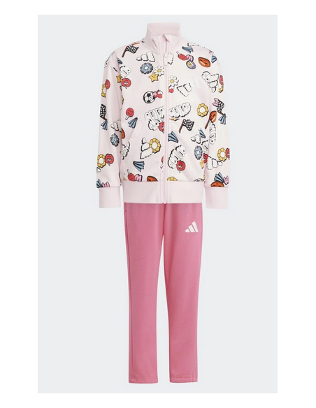 Tuta bambina Adidas Seasonal Essentials - Rosa