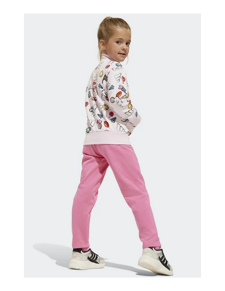 Tuta bambina Adidas Seasonal Essentials - Rosa