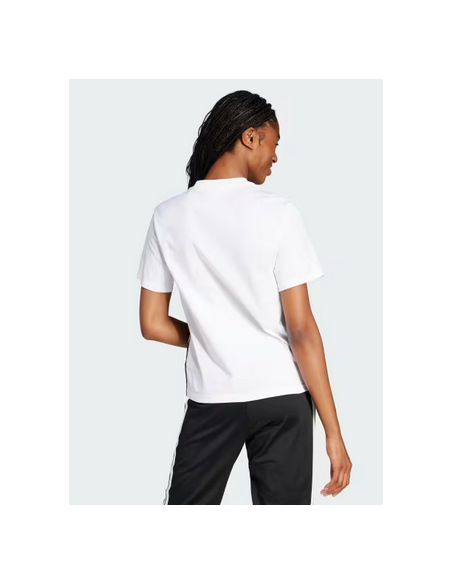 Camiseta Adidas 3-Stripes para mujer - Blanca