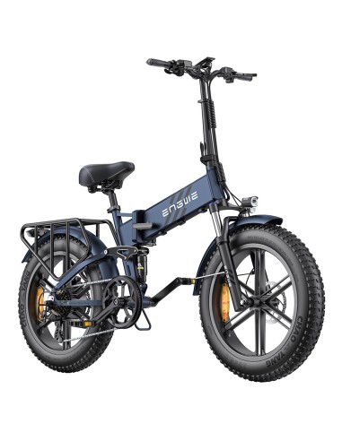 Bicicletta elettrica pieghevole Engwe ENGINE Pro 2.0 - blu