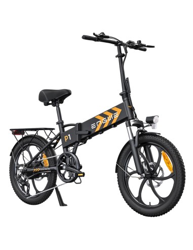 Bicicleta eléctrica plegable Engwe P1 - negro