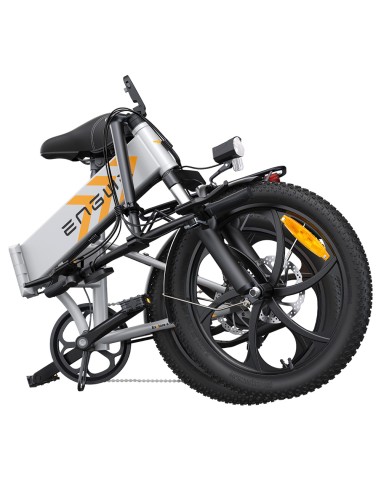 Bicicletta elettrica pieghevole Engwe P1 - grigio