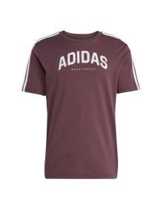 T-shirt à imprimé linéaire Adidas Codes Collegiate pour...
