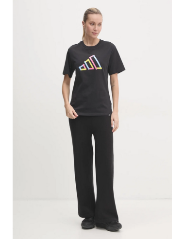 T-shirt Donna Adidas Tech Graphic Tee - Nero