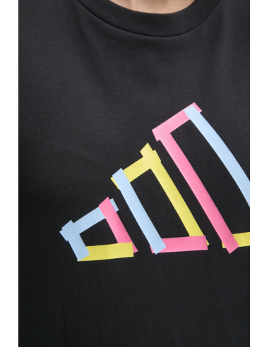 T-shirt Donna Adidas Tech Graphic Tee - Nero