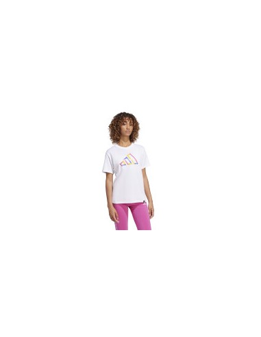 T-shirt Donna Adidas Tech Graphic Tee - Bianco