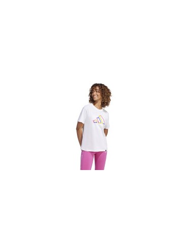 T-shirt Donna Adidas Tech Graphic Tee - Bianco