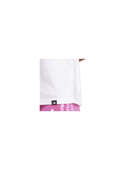 T-shirt Donna Adidas Tech Graphic Tee - Bianco