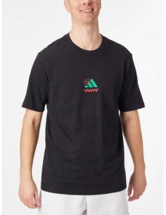 Adidas Pizza Tee Herren T-Shirt - Schwarz