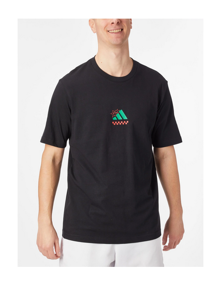 T-shirt Adidas Pizza Tee pour homme - Noir