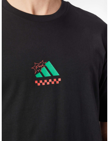 Adidas Pizza Tee Herren T-Shirt - Schwarz