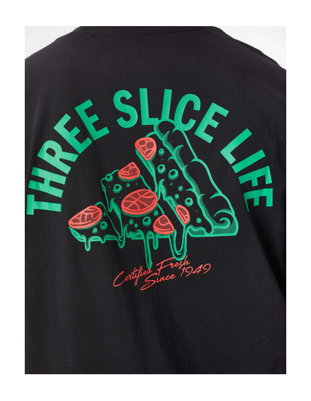 Adidas Pizza Tee Herren T-Shirt - Schwarz
