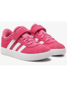 Scarpe Bambina Adidas VL Court 3.0 - Fucsia 2