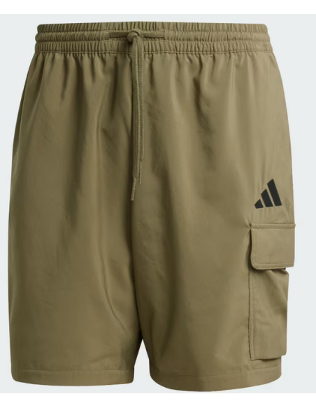 Adidas Essentials Small Logo Cargo Shorts Herren - Armeegrün